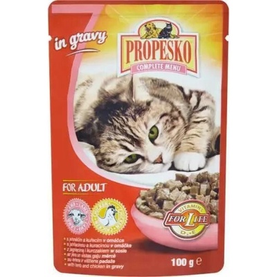 Propesko vrecko kura + jahňa 100 g