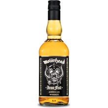 Motorhead Iron Fist American whiskey 40% 0,7 l (holá láhev)
