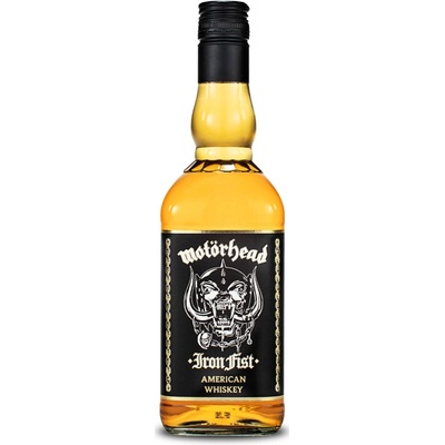 Motorhead Iron Fist American whiskey 40% 0,7 l (holá láhev)