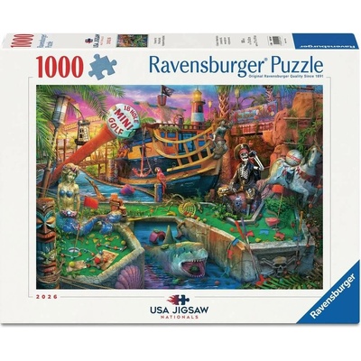 Ravensburger Pirátský minigolf 1000 dielov