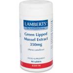 LAMBERTS ЛАМБЕРТС ЗЕЛЕНОУСТА МИДА ЕКСТРАКТ 350 МГ 90 ТАБЛ / LAMBERTS GREEN LIPPED MUSSEL EXTR. (SEATONE)350mg 90TABS