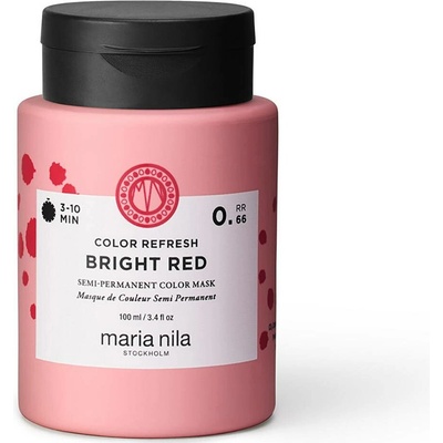 Maria Nila Tónovací maska Colour Refresh Bright Red 0.66 100 ml