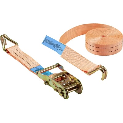 TOOLCRAFT TO-9610002 dvoudílný upínací popruh Přivazovací únosnost napřímo (LC)=1000 daN (d x š) 4000 mm x 38 mm přezka