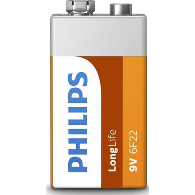 Philips LongLife 9V 1ks 6F22L1F/10