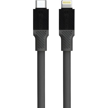 Tactical HR31177 Fat Man USB-C/Lightning 1m sivý