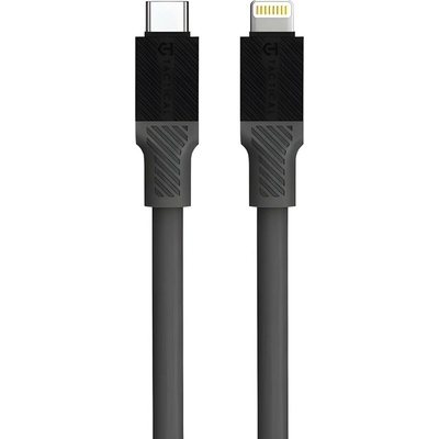 Tactical HR31177 Fat Man USB-C/Lightning 1m sivý