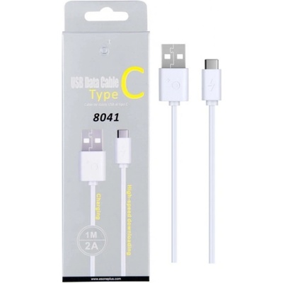Aligator DAKA006 datový, 2A USB-C, 1m, bílý