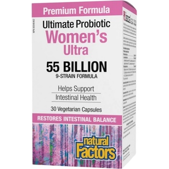 Natural Factors Women’s Ultra Probiotic 55 Billion [30 капсули]