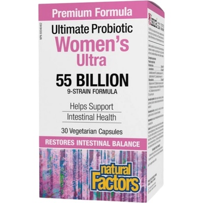 Natural Factors Women’s Ultra Probiotic 55 Billion [30 капсули]