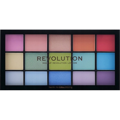 Makeup Revolution Reloaded paleta očních stínů Sugar Pie 15 x 1,1 g – Zboží Dáma