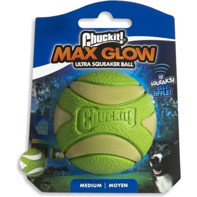 Chuckit! Max Glow Ultra Squeaker M