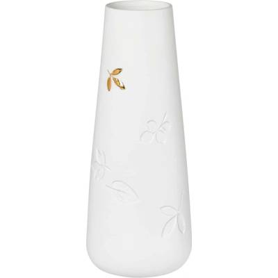 räder Porcelánová váza Flower 21 cm, bílá barva, porcelán