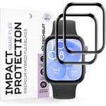 Techsuit Протектор за Huawei Watch Fit 3 - Nano Flex (2 pack) - Techsuit - Черен