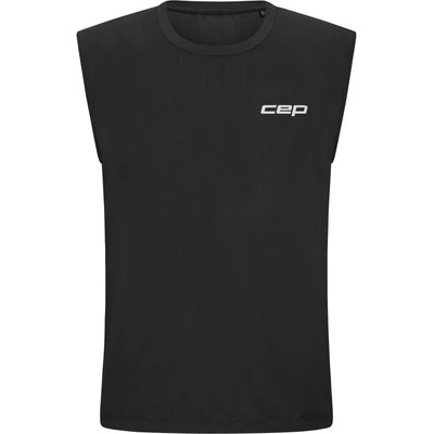CEP Мъжки потник с широка презрамка CEP Run Shirt Sleeveless Tank top - Black - размер M (216-5086-0112)