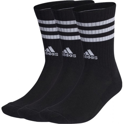 adidas 3-Stripes Cushioned Sportswear Crew 3P U IC1321 black/white