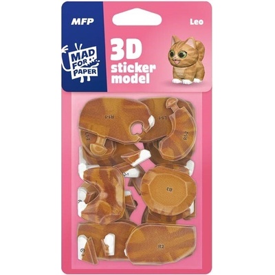 3D Sticker Model leo