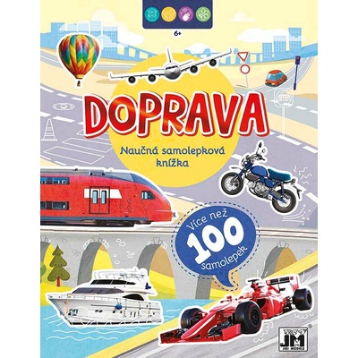 Jiri Models Naučná samolepková knížka Doprava