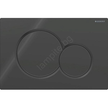 Geberit 115.770. DW. 5 - Бутон за смиване Sigma01 Round 24, 6x16, 4 cm черен (GB0013)