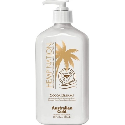 Hemp Nation COCOA Dreams Tan Extender Australian Gold Telové mlieko 535 ml
