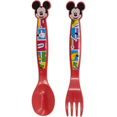 Stor Детски прибори Stor - Mickey Mouse, 2 броя (81117)