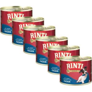 RINTI Консерва RINTI GOLD фазани 6 x 185 г