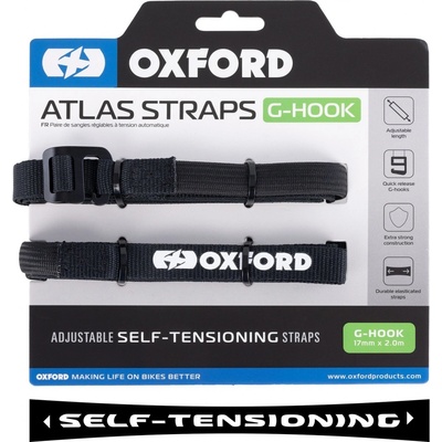 OXFORD zavazadlové popruhy Atlas G-Hook – Zboží Dáma