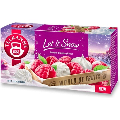 Teekanne sněhové pusinky a maliny 20 x 2,25 g
