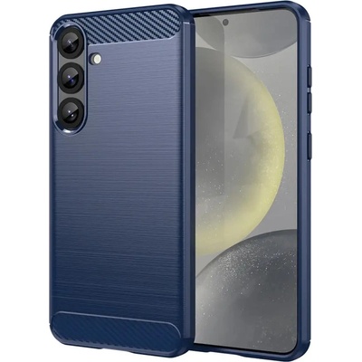 HQWear Карбонов калъф за Samsung Galaxy S25+ - син (5907769368127)
