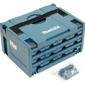 Makita Makpac с отделения - 3 реда по четири отделения P-84327 (P-84327)