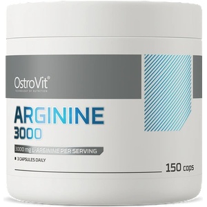 OstroVit Arginine 3000, 150 capsules - fitnesdobavki - 23,27 лв