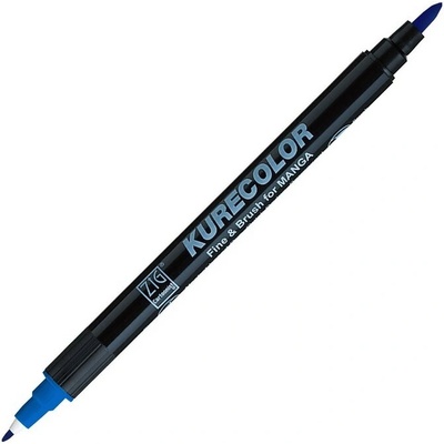 Lihová fixa KURETAKE ZIG Kurecolor Fine & Brush, Persian Blue (315)