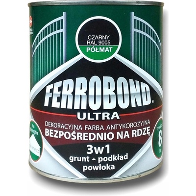Ferrobond Základní polomat 0,7 l černá