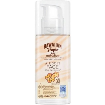 Hawaiian Tropic Silk Hydration Air Soft Face Spf30 Sun Lotion 50ml - Beige (Multicolor)