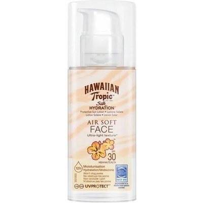 Hawaiian Tropic Silk Hydration Air Soft Face Spf30 Sun Lotion 50ml - Beige (Multicolor)