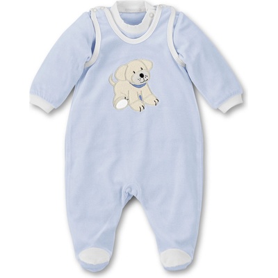 Sterntaler Бебешки гащеризон и блузка Sterntaler с Кученце