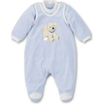 Sterntaler Бебешки гащеризон и блузка Sterntaler с Кученце