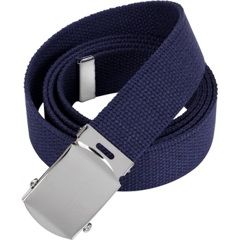 Opasok Mil-tec US so striebornou sponou modrý