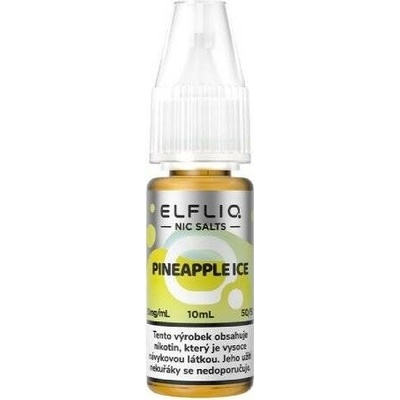 Elf Bar Vape ELF BAR ELFLIQ Pineapple Ice 10 ml 20 mg