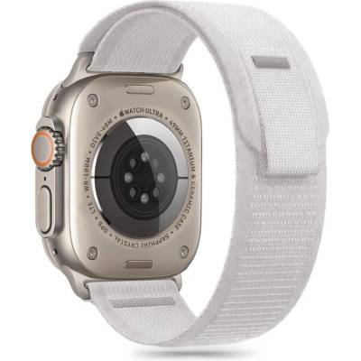 Найлонова каишка за Apple Watch 6/7/8/9/10/SE/Ultra 1-2 (44/45/46/49 mm) от Tech-Protect Nylon Stripe - Crayon Grey (5906302370849)