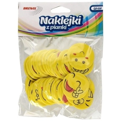 Brewis samolepka PVC53 úsměv 545423