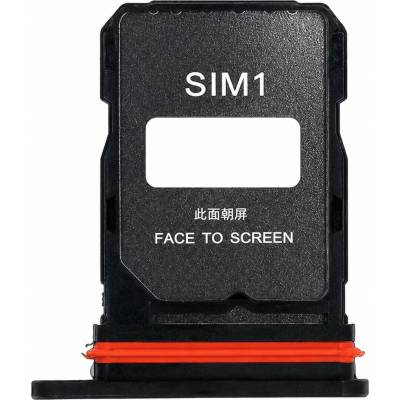 Držák (šuplík) SIM Xiaomi Redmi NOTE 15 PRO PLUS 5G black