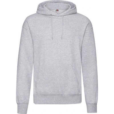 Fruit of the Loom Classic Hooded Sweat sivá