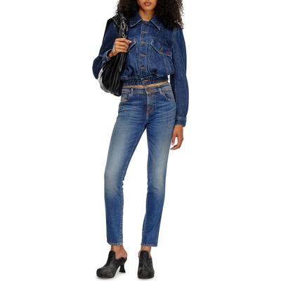 Diesel 2015 BABHILA TROUSERS modrá