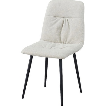 ЕВРОМАР Трапезен стол К-344 светлосиво / черно