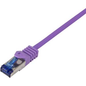 LogiLink Patch cable S-FTP Cat. 6a 1m, Purple, Flex, C6A039S
