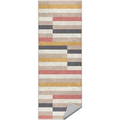 Mila Home Пътека подходяща за пране 80x200 cm Rosy Bandas - Mila Home (HKG-MMN-Colorful-001-80x200)