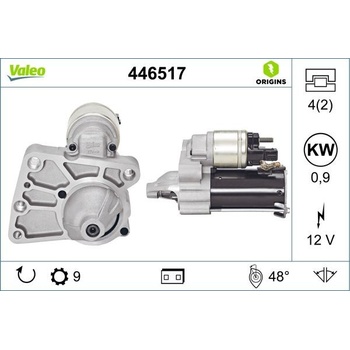 Startér Valeo 446517