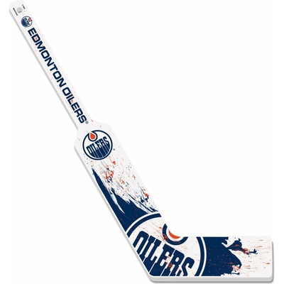 Mustang Brankárska minihokejka Edmonton Oilers NHL Splatter
