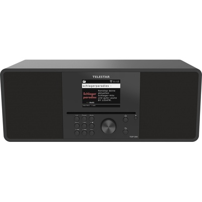 TELESTAR TOP300 Black Digital радио DAB + (5700300)