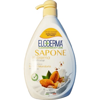 Eloderma Течен сапун Eloderma Latte di Mandorla, 1 литър